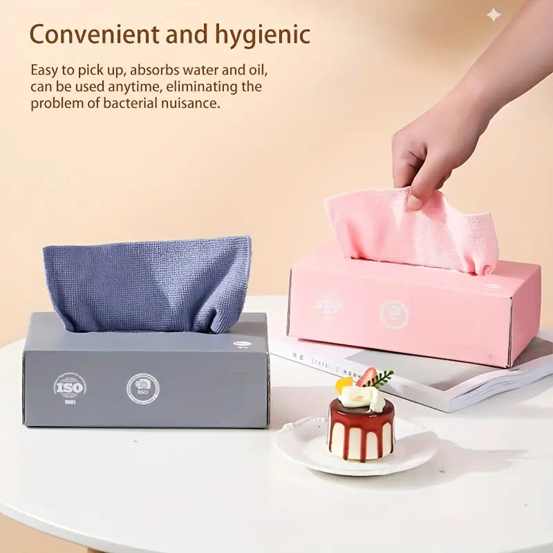 Microfiber Cleaning Clothes - 20 Pieces