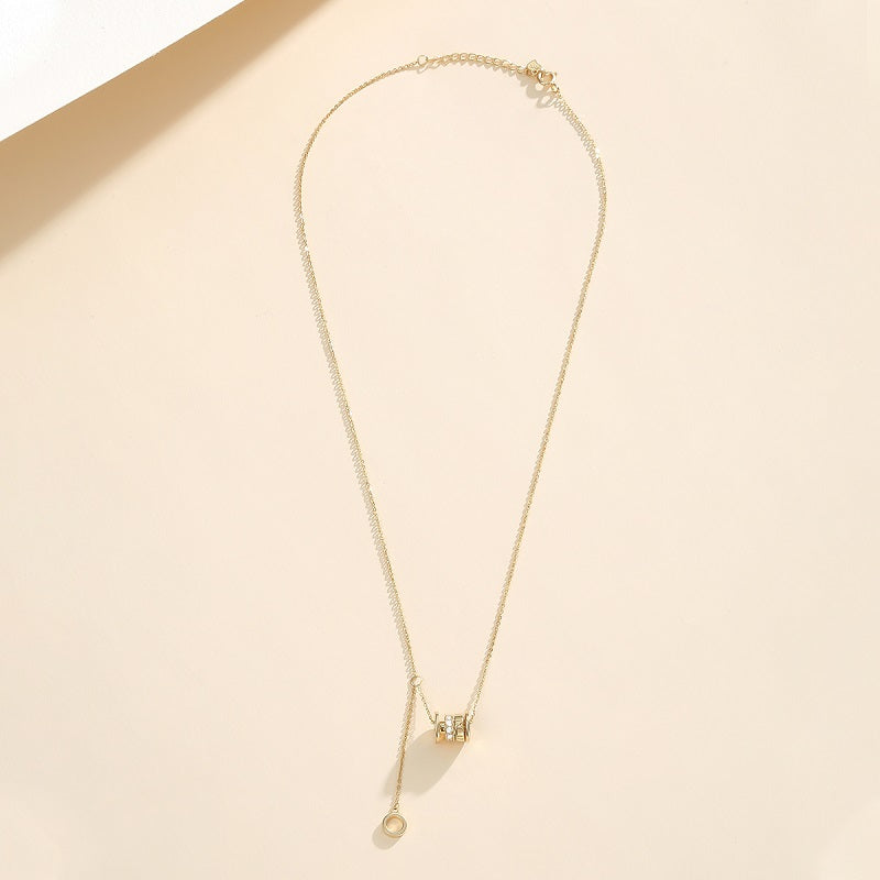Timeless Gold Bead Pendant