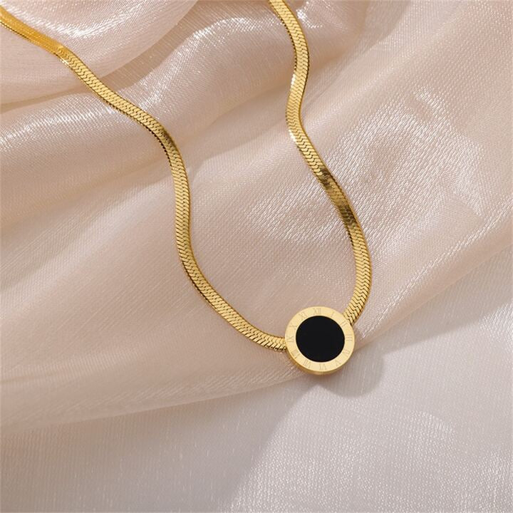 Stainless Black Romania, 4 -Piece Jewellery Set