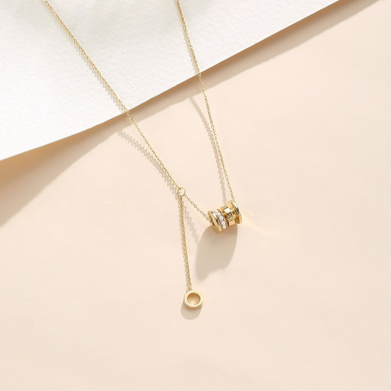 Timeless Gold Bead Pendant