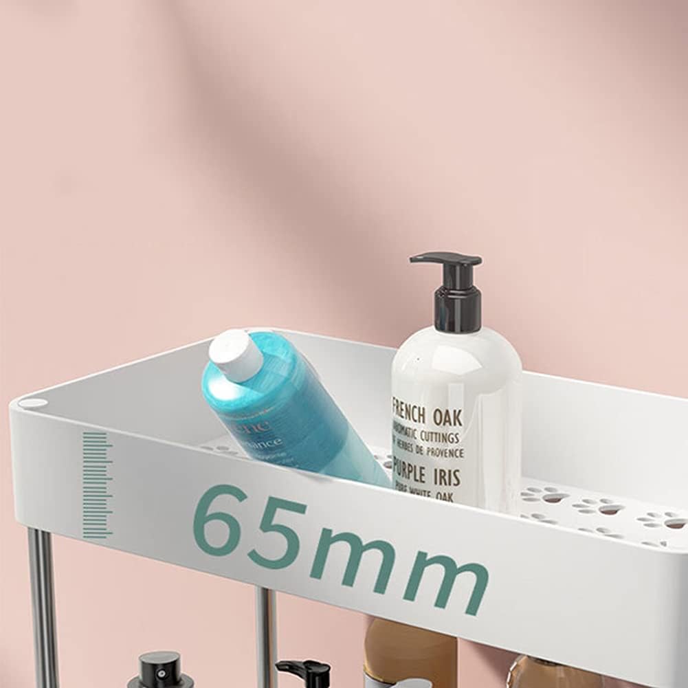 4-Tier Slim Rolling Storage Cart