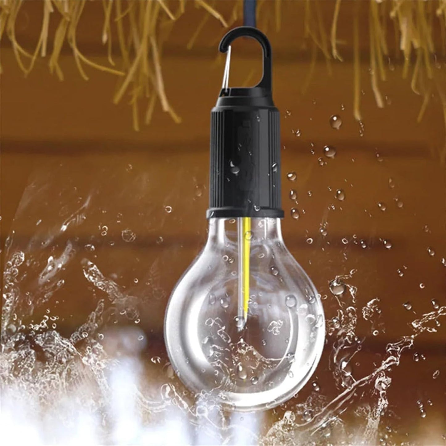 Outdoor Glow: LED Tent Light - USB Rechargeable & Waterproof