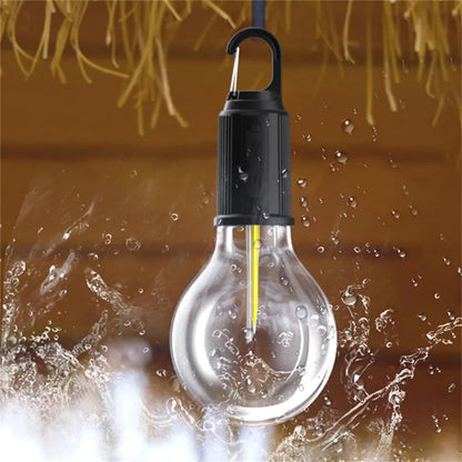 Outdoor Glow: LED Tent Light - USB Rechargeable & Waterproof