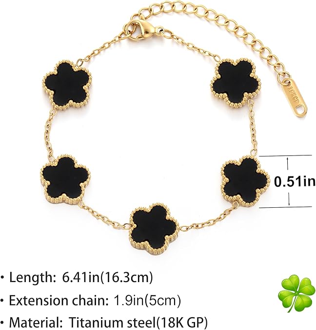 Four Leaf Clover Bracelet