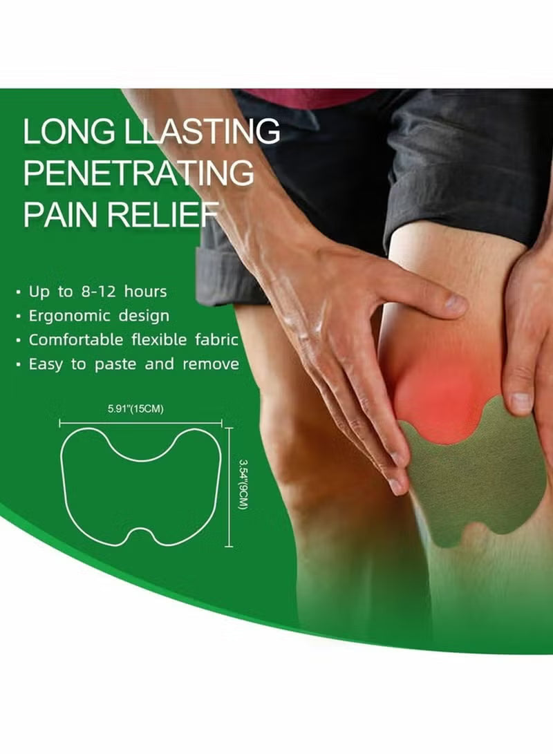 Knee Patches | Instant Pain Relief | 10 Pcs Set | 100% Herbal