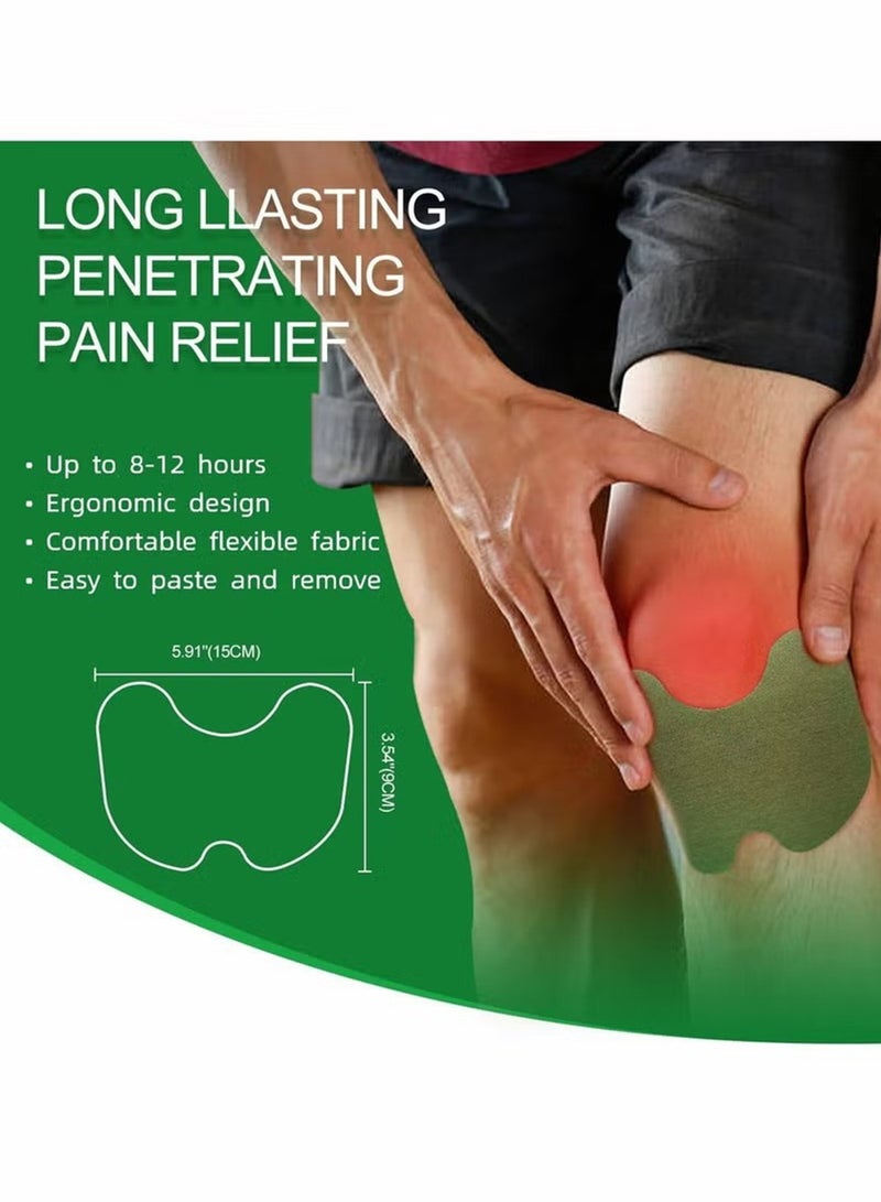 Knee Patches | Instant Pain Relief | 10 Pcs Set | 100% Herbal