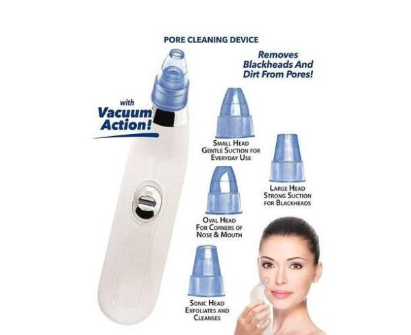 Blackhead Suction Remover & Pore Vacuum | Cell Operated